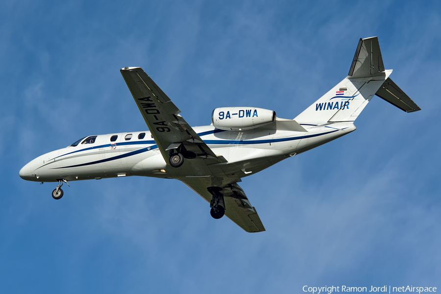 Winair Aviation Cessna 525A Citation CJ2+ (9A-DWA) | Photo 139566