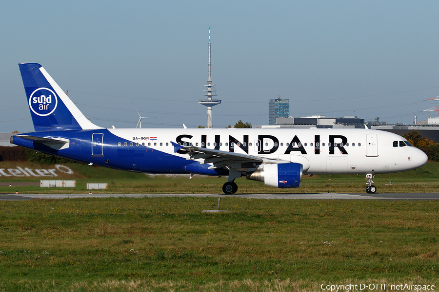 Sundair Airbus A320-214 (9A-IRM) | Photo 480887