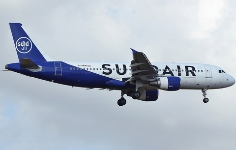 Sundair Airbus A320-214 (9A-IRM) at  Gran Canaria, Spain