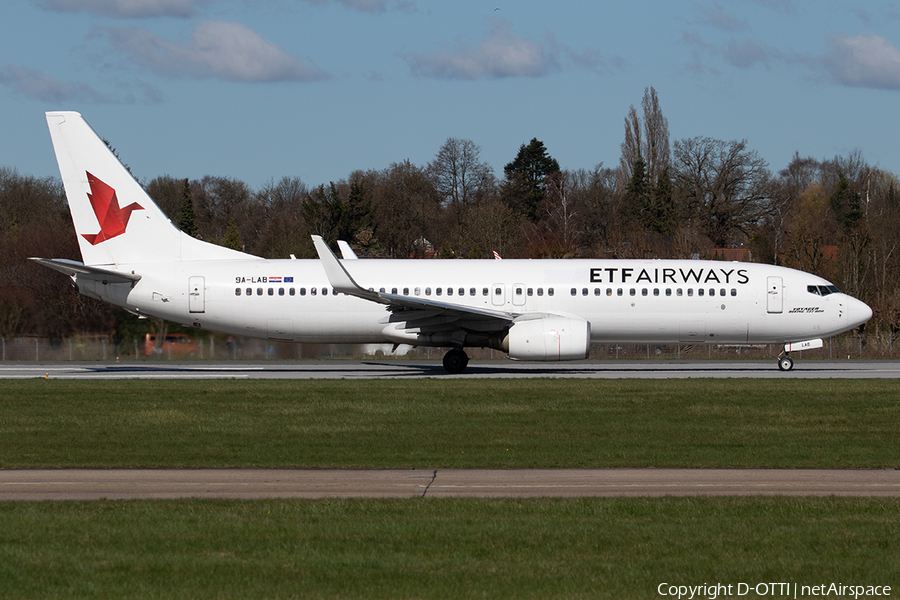 ETF Airways Boeing 737-8K5 (9A-LAB) | Photo 561144