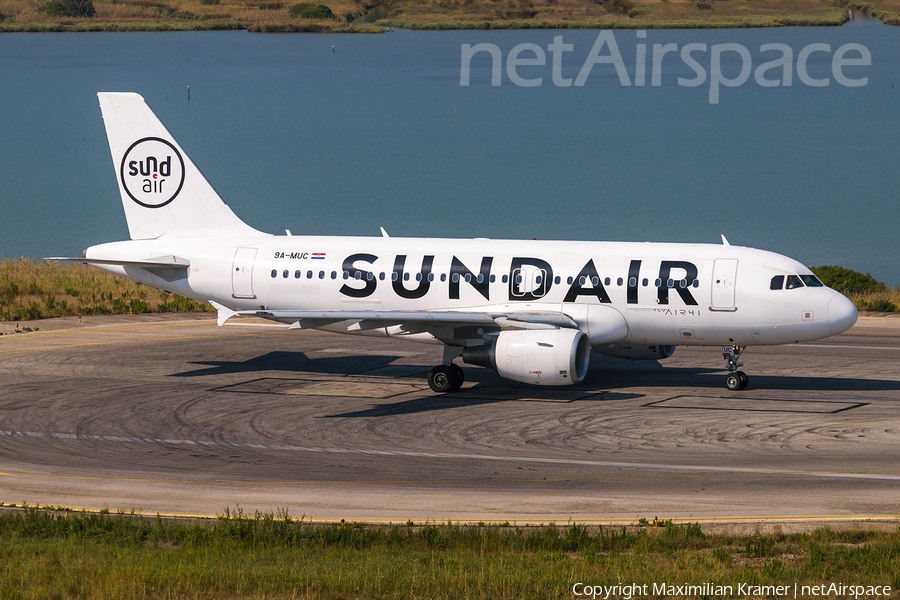 Sundair Airbus A319-112 (9A-MUC) | Photo 631543