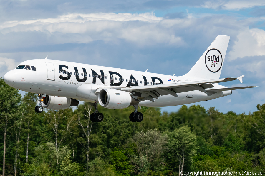 Sundair Airbus A319-112 (9A-MUC) | Photo 581692