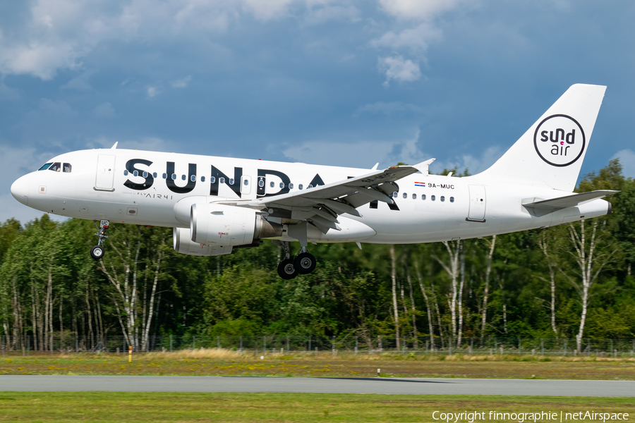 Sundair Airbus A319-112 (9A-MUC) | Photo 581693