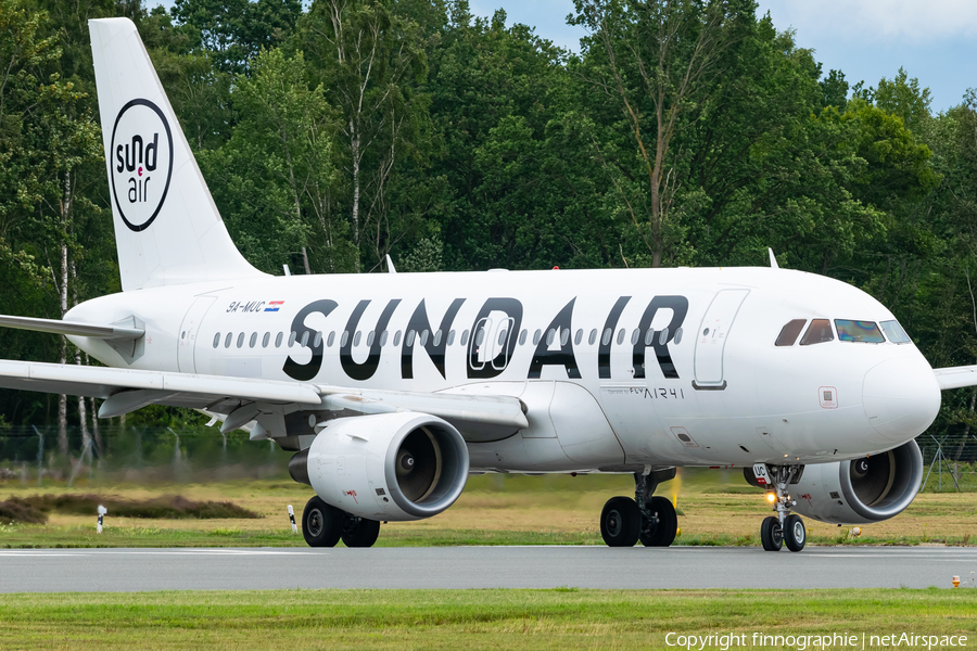 Sundair Airbus A319-112 (9A-MUC) | Photo 581707