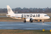 Sundair Airbus A320-214 (9A-SHO) at  Dusseldorf - International, Germany