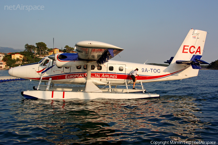 European Coastal Airlines de Havilland Canada DHC-6-200 Twin Otter (9A-TOC) | Photo 118093