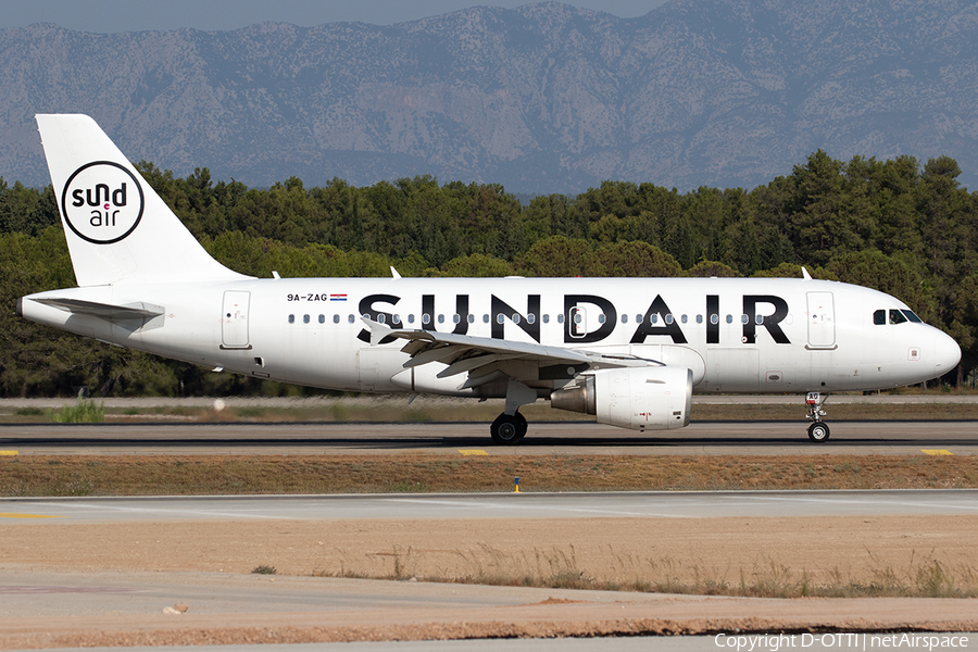 Sundair Airbus A319-111 (9A-ZAG) | Photo 601213