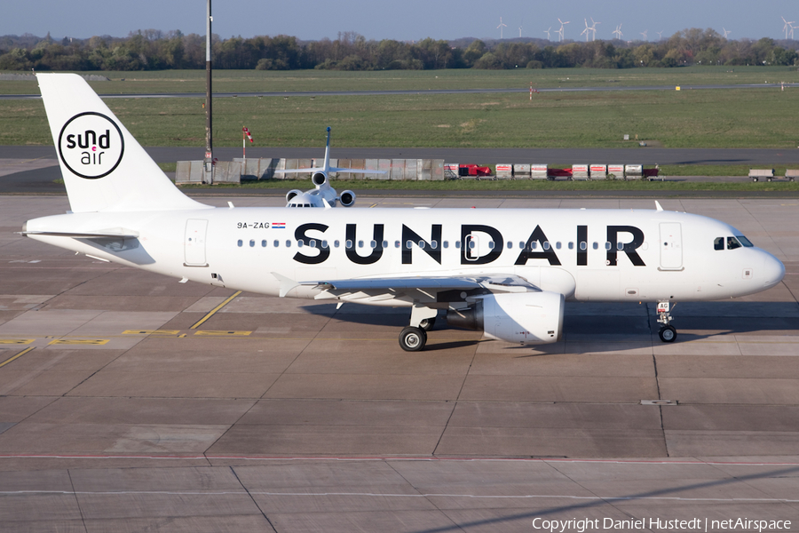 Sundair Airbus A319-111 (9A-ZAG) | Photo 508940