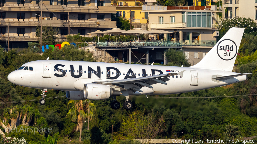 Sundair Airbus A319-111 (9A-ZAG) | Photo 634391