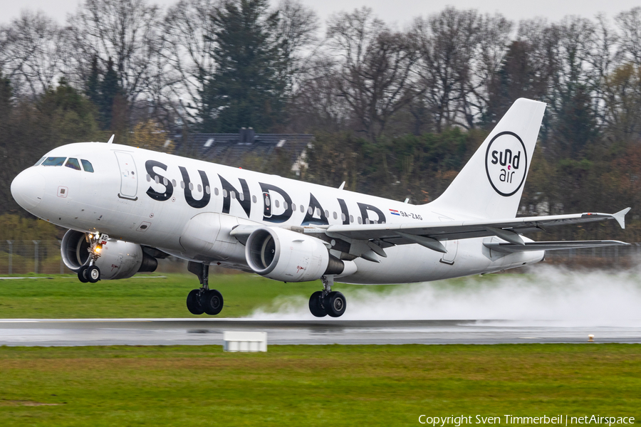 Sundair Airbus A319-111 (9A-ZAG) | Photo 560828