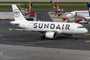 Sundair Airbus A319-111 (9A-ZAG) at  Hamburg - Fuhlsbuettel (Helmut Schmidt), Germany