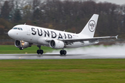 Sundair Airbus A319-111 (9A-ZAG) at  Hamburg - Fuhlsbuettel (Helmut Schmidt), Germany