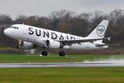 Sundair Airbus A319-111 (9A-ZAG) at  Hamburg - Fuhlsbuettel (Helmut Schmidt), Germany