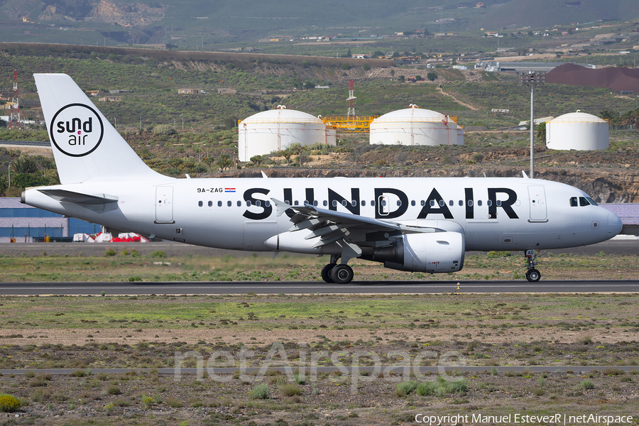 Sundair Airbus A319-111 (9A-ZAG) | Photo 534747
