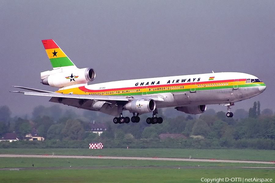 Ghana Airways McDonnell Douglas DC-10-30 (9G-ANA) | Photo 142676