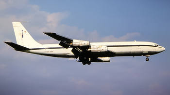 Imperial Cargo Airlines Boeing 707-321C (9G-EBK) at  Geneva - International, Switzerland