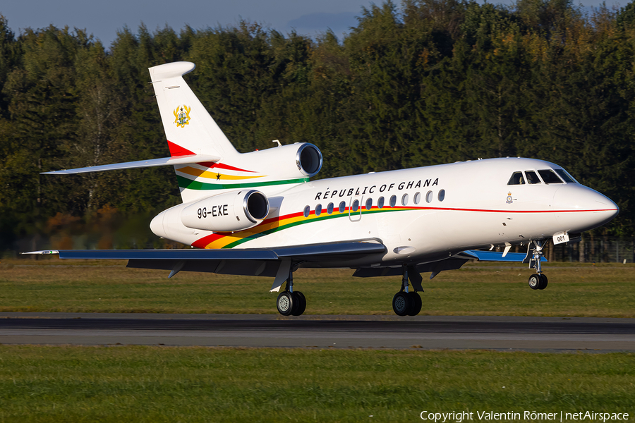 Ghanaian Government Dassault Falcon 900EX (9G-EXE) | Photo 644798