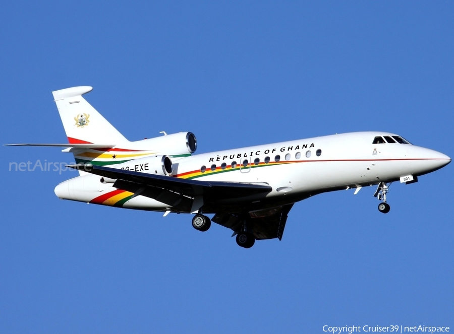 Ghanaian Government Dassault Falcon 900EX (9G-EXE) | Photo 678853