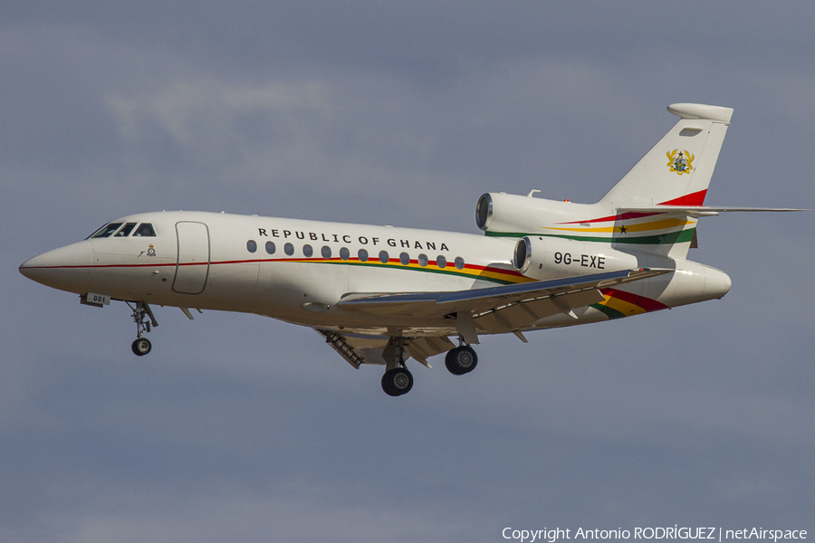 Ghanaian Government Dassault Falcon 900EX (9G-EXE) | Photo 267524