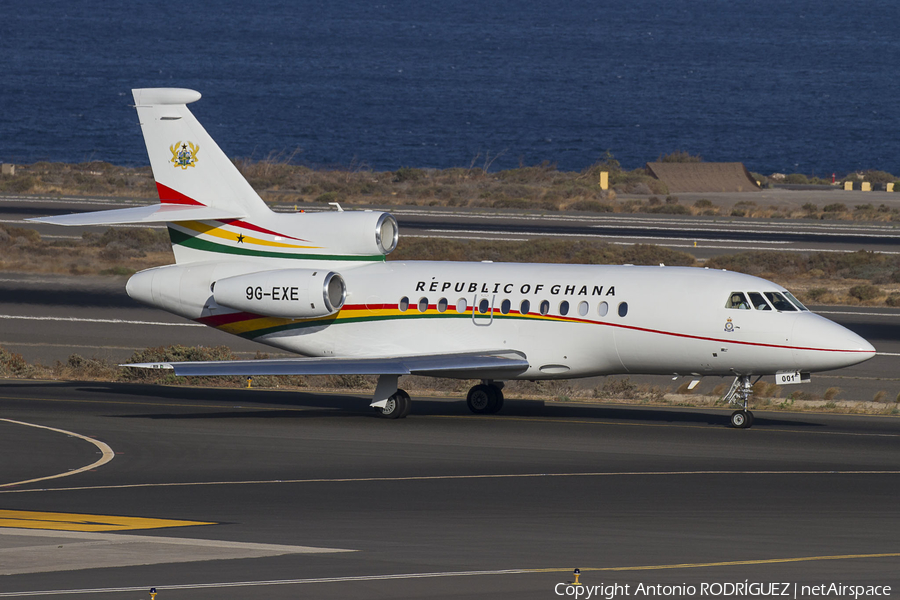 Ghanaian Government Dassault Falcon 900EX (9G-EXE) | Photo 267525