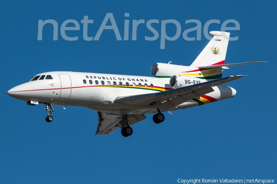 Ghanaian Government Dassault Falcon 900EX (9G-EXE) | Photo 341650
