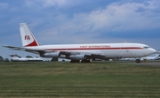 First International Airways Boeing 707-331C (9G-FIA) at  London - Stansted, United Kingdom