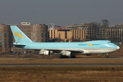 MK Airlines Boeing 747-2B5F(SCD) (9G-MKS) at  Luxembourg - Findel, Luxembourg