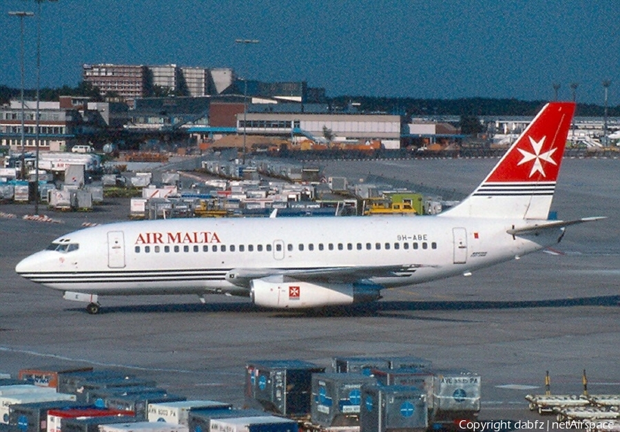 Air Malta Boeing 737-2Y5(Adv) (9H-ABE) | Photo 211109