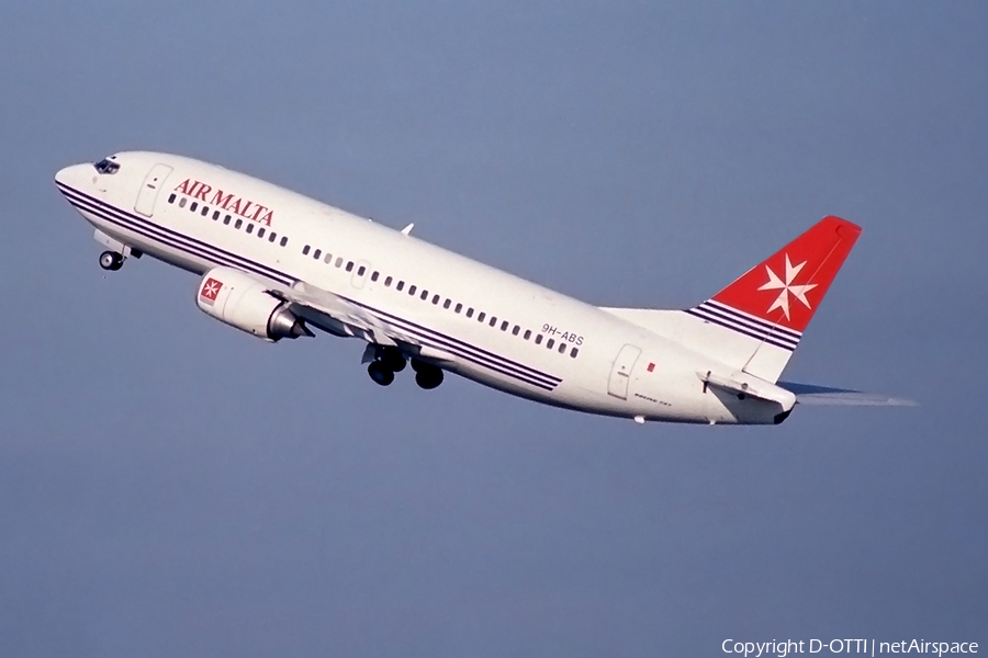 Air Malta Boeing 737-3Y5 (9H-ABS) | Photo 252060