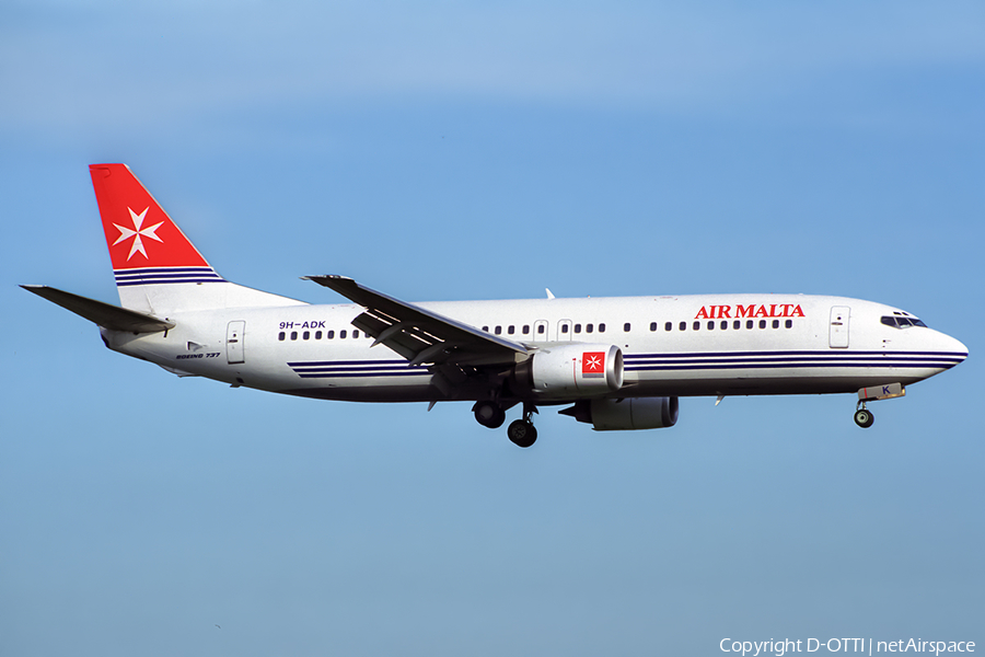 Air Malta Boeing 737-4H6 (9H-ADK) | Photo 395052