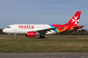 Air Malta Airbus A319-112 (9H-AEG) at  Hamburg - Fuhlsbuettel (Helmut Schmidt), Germany