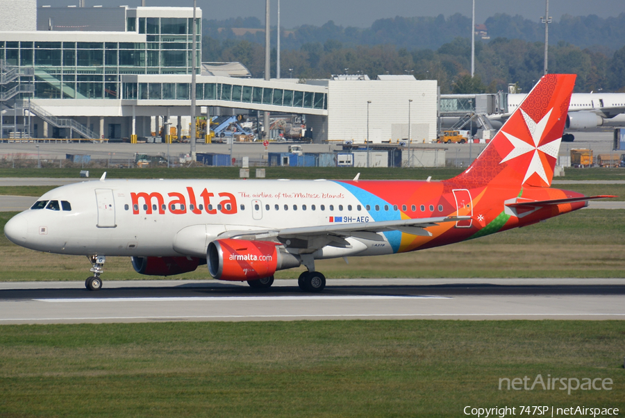 Air Malta Airbus A319-112 (9H-AEG) | Photo 87711