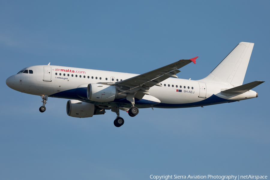Air Malta Airbus A319-111 (9H-AEJ) | Photo 330638