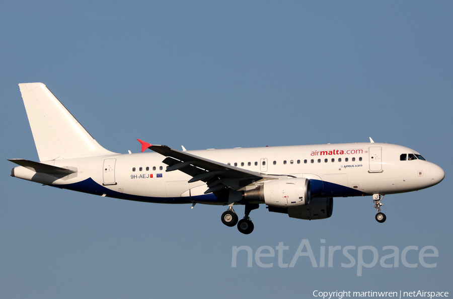 Air Malta Airbus A319-111 (9H-AEJ) | Photo 281138