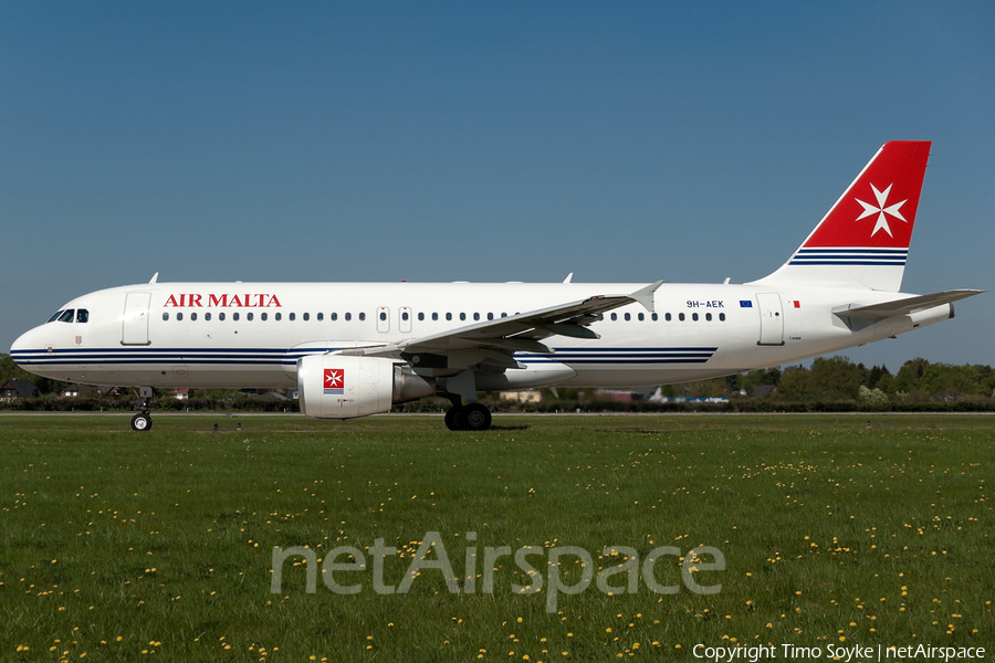 Air Malta Airbus A320-214 (9H-AEK) | Photo 57658