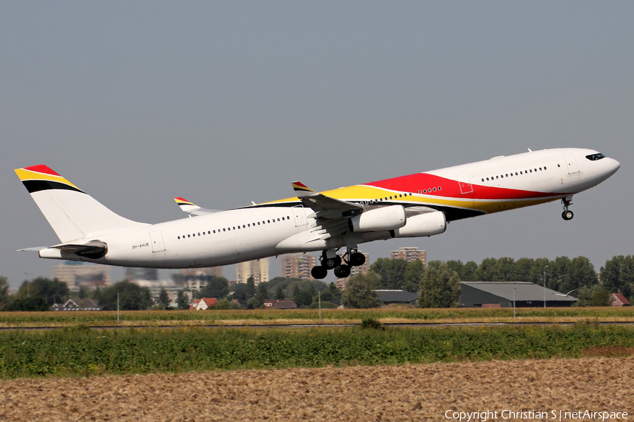 Airhub Airlines Airbus A340-313E (9H-AHUB) | Photo 522700