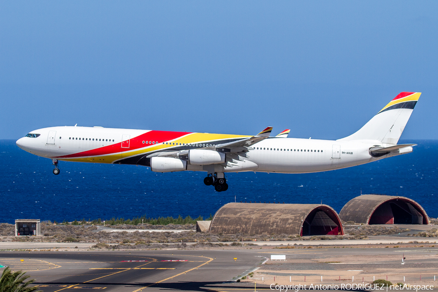 Airhub Airlines Airbus A340-313E (9H-AHUB) | Photo 511321