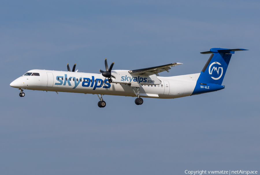 SkyAlps Bombardier DHC-8-402Q (9H-ALE) | Photo 518887