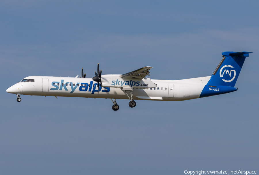 SkyAlps Bombardier DHC-8-402Q (9H-ALE) | Photo 518888