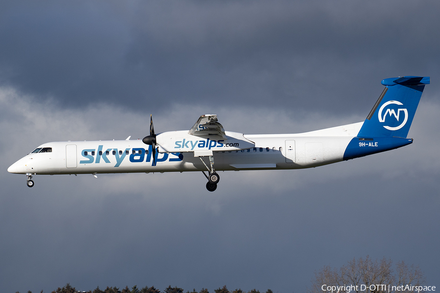 SkyAlps Bombardier DHC-8-402Q (9H-ALE) | Photo 545605