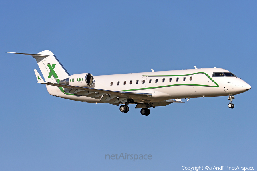 Air X Charter Bombardier CL-600-2B19 Challenger 850 (9H-AMY) | Photo 480491