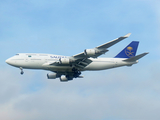 Saudi Arabian Airlines Boeing 747-428 (9H-AZB) at  Palembang - Sultan Mahmud Badaruddin II International, Indonesia