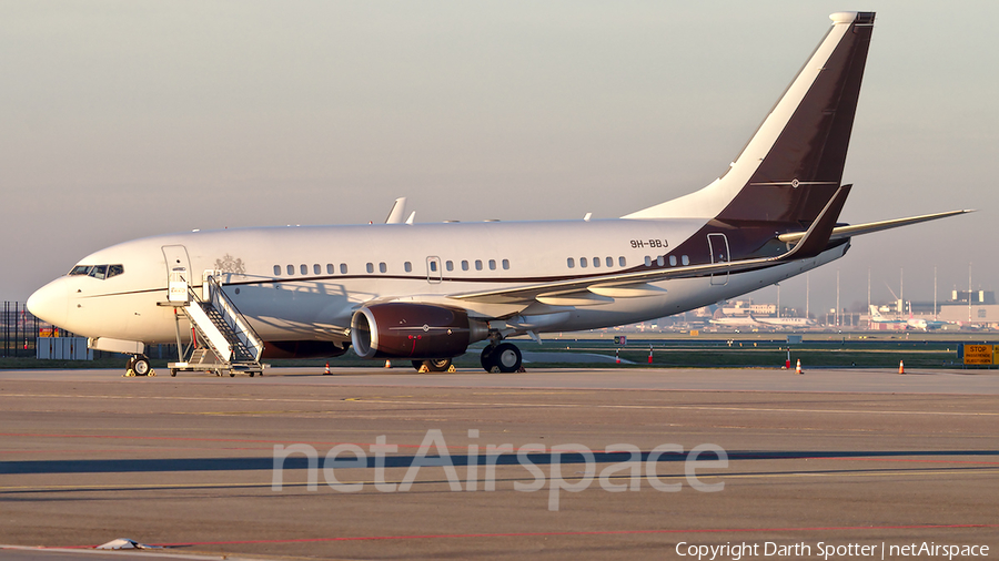 (Private) Boeing 737-7BC(BBJ) (9H-BBJ) | Photo 357917