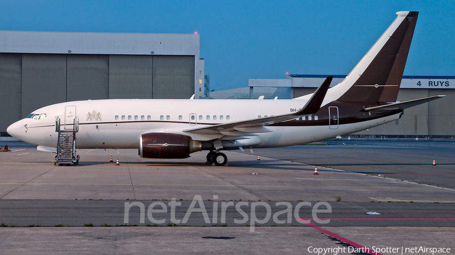 (Private) Boeing 737-7BC(BBJ) (9H-BBJ) | Photo 371388
