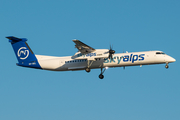 SkyAlps Bombardier DHC-8-402Q (9H-BEL) at  Dusseldorf - International, Germany