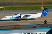 SkyAlps Bombardier DHC-8-402Q (9H-BEL) at  Dusseldorf - International, Germany