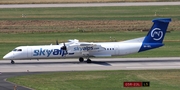 SkyAlps Bombardier DHC-8-402Q (9H-BEL) at  Dusseldorf - International, Germany