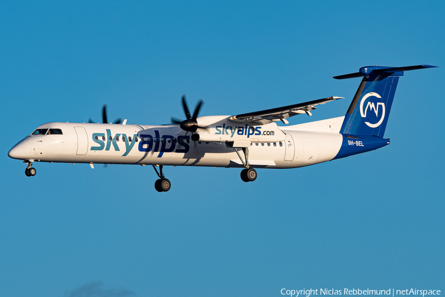 SkyAlps Bombardier DHC-8-402Q (9H-BEL) | Photo 490087