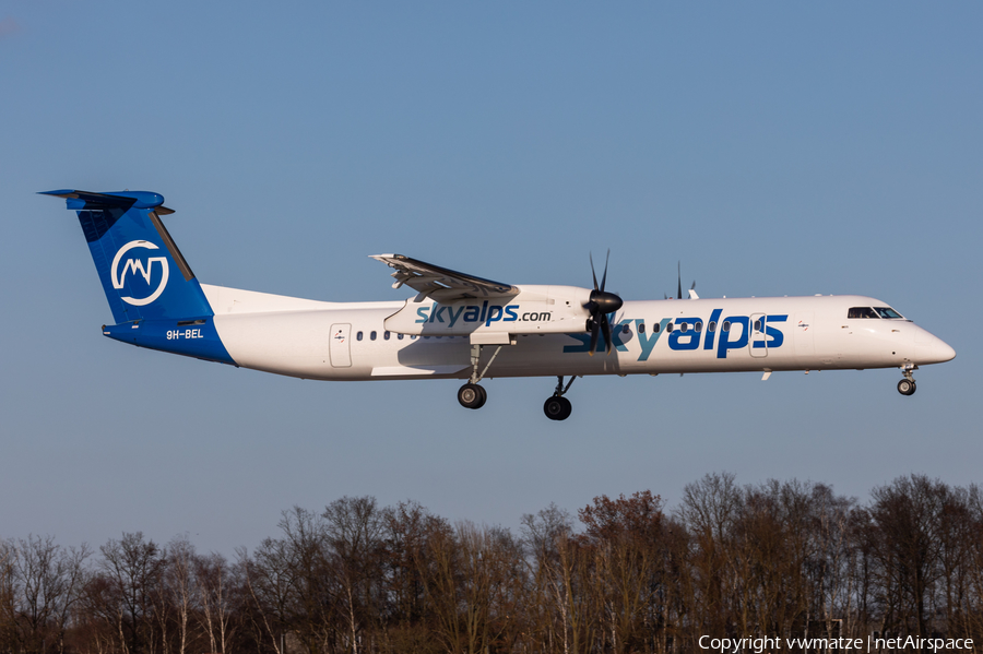 SkyAlps Bombardier DHC-8-402Q (9H-BEL) | Photo 497408