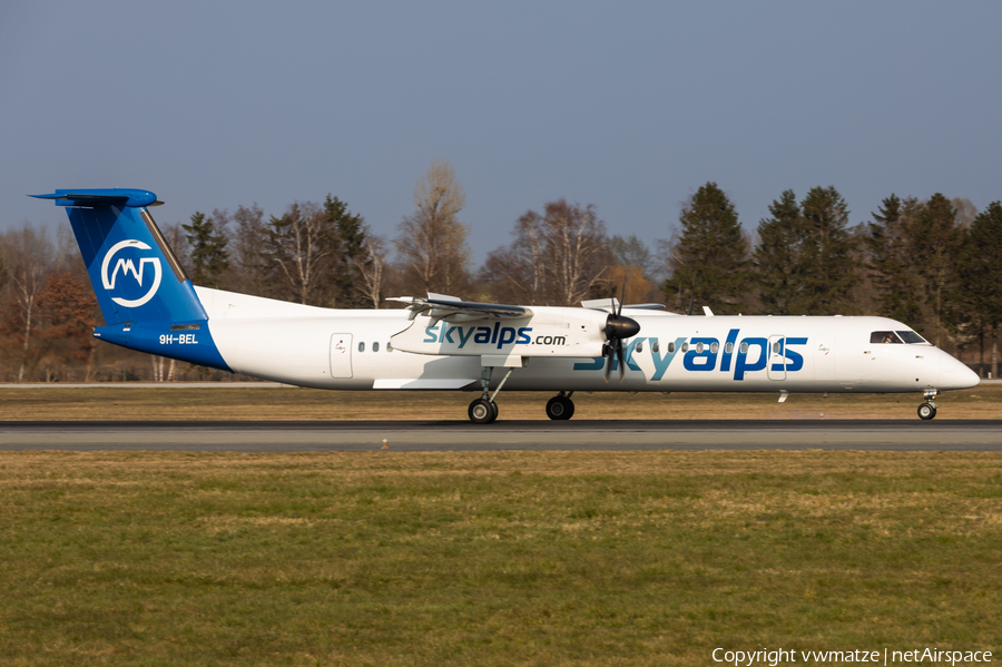 SkyAlps Bombardier DHC-8-402Q (9H-BEL) | Photo 500470